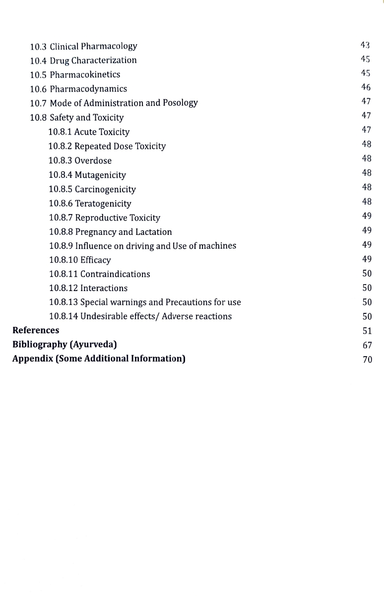 Comprehensive Technical Dossier (CTD) of Med. Plant used in Ayurveda- Mandukaparni (Centella asiatica L. Urb.) - Image 6