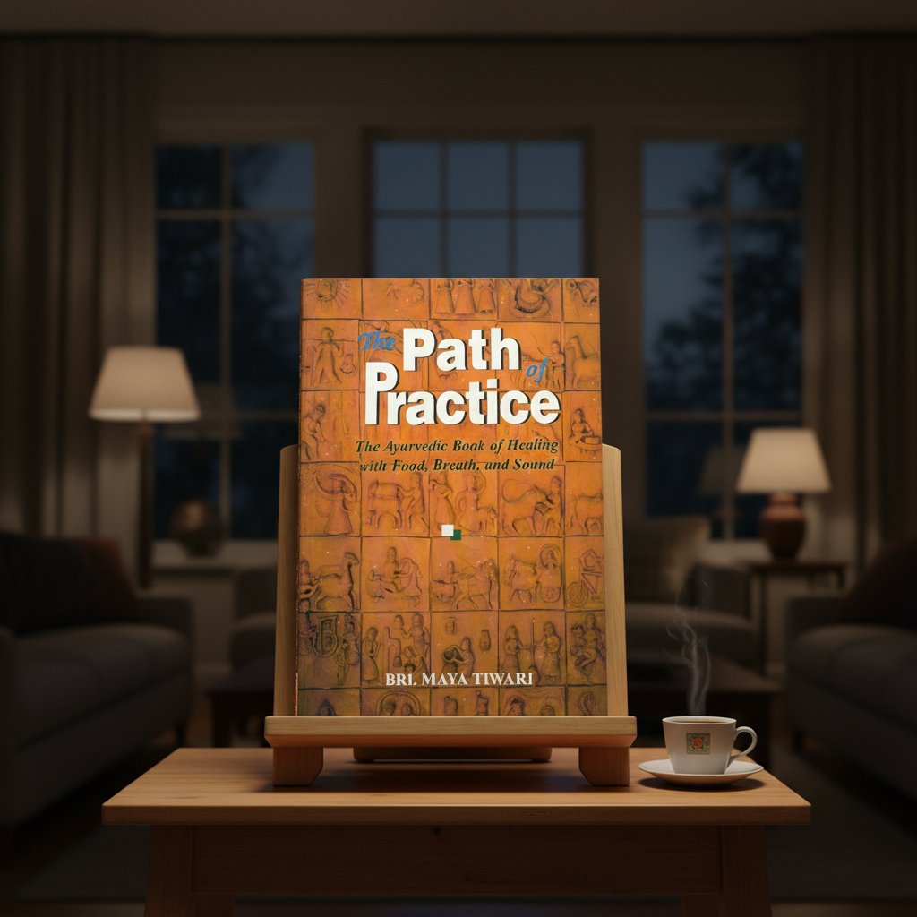 The Path of Practice: The Ayurvedic Book of Healing With Food, Breath and Sound (paperback)